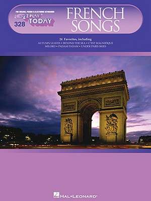 French Songs de Hal Leonard Publishing Corporation