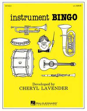 Instrument Bingo [With CD (Audio)] de Cheryl Lavender