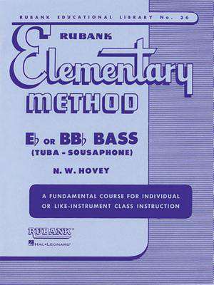 Rubank Elementary Method - Bass/Tuba (B.C.) de N. W. Hovey