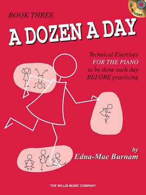 A Dozen a Day Book 3 - Book/Audio de Edna Mae Burnam