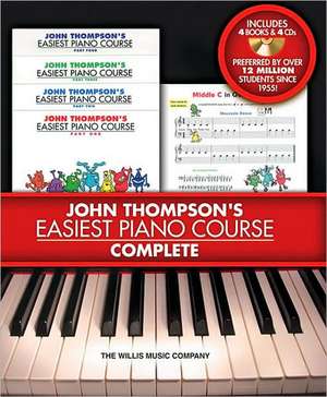 John Thompson's Easiest Piano Course Complete - Boxed Set (Book/Online Audio) de John Thompson