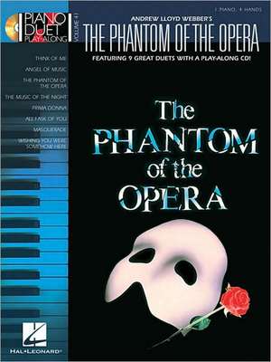 The Phantom of the Opera Piano Duet Play-Along Volume 41 Book/Online Audio de Andrew Lloyd Webber