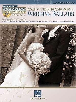 Contemporary Wedding Ballads [With CD (Audio)] de Hal Leonard Publishing Corporation