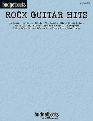 Rock Guitar Hits de Hal Leonard Corp