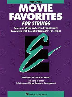 Essential Elements Movie Favorites for Strings de Elliot Del Borgo