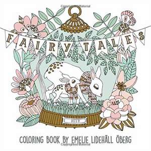 Fairy Tales Coloring Book de Emelie Oberg