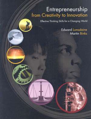 Entrepreneurship from Creativity to Innovation de Edward Lumsdaine