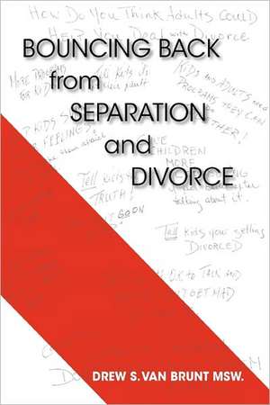 Bouncing Back from Separation and Divorce de Drew S. Van Brunt Msw