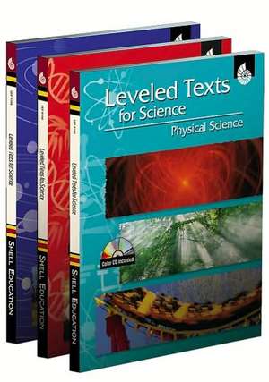 Leveled Texts for Science: 3-Book Set de Shell Education