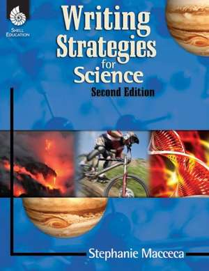 Writing Strategies for Science [With CDROM] de Sarah Kartchner Clark