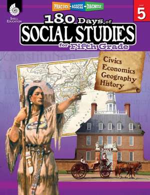 180 Days of Social Studies for Fifth Grade de Catherine Cotton