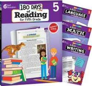 180 Days of Practice Grade 5 Bundle (Grade 5) de Teacher Created Materials