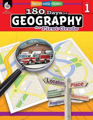 180 Days of Geography for First Grade (Grade 1) de Rane Anderson