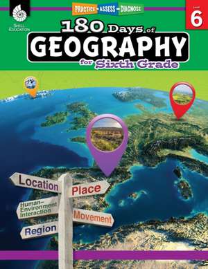 180 Days of Geography for Sixth Grade de Jennifer Edgerton