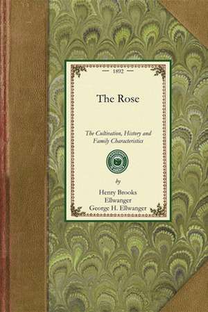 Rose: A Treatise on the Cultivation, History, Family Characteristics, Etc., of the Various Groups of Roses, with Accurate De de Henry Brooks Ellwanger