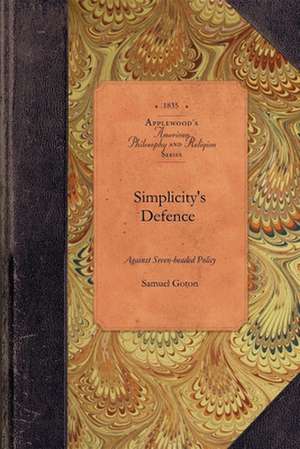 Simplicity's Defence de Samuel Goton