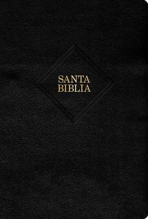 Rvr 1960 Biblia Letra Grande Tamaño Manual, Negro Piel Fabricada Con Índice (Edición 2023) de B&h Español Editorial