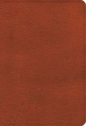 KJV Large Print Compact Reference Bible, Burnt Sienna Leathertouch de Holman Bible Publishers