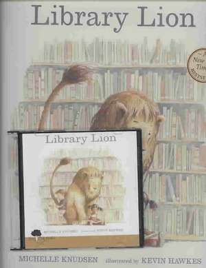 Library Lion [With Book] de Michelle Knudsen