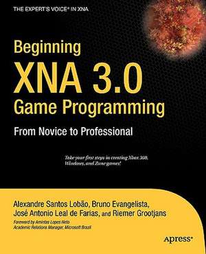 Beginning XNA 3.0 Game Programming: From Novice to Professional de Bruno Evangelista