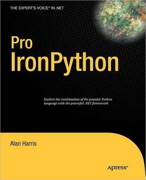 Pro IronPython de Alan Harris