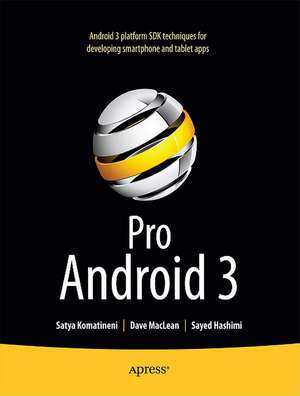 Pro Android 3 de Sayed Hashimi