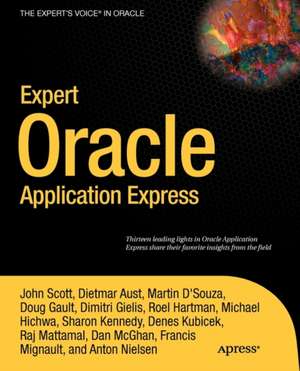 Expert Oracle Application Express de John Scott