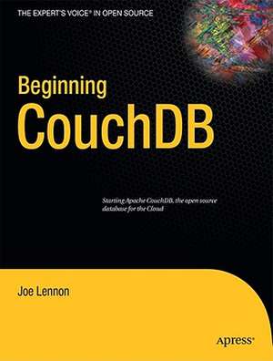 Beginning CouchDB de Joe Lennon