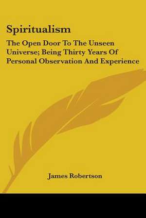 Spiritualism de James Robertson