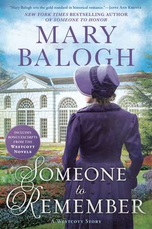 Someone to Remember de Mary Balogh