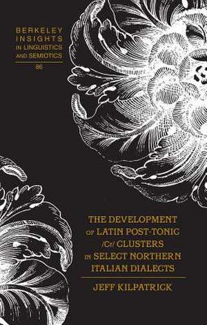 The Development of Latin Post-Tonic: Essays on Haida Language, Culture, and History de Jeff Kilpatrick