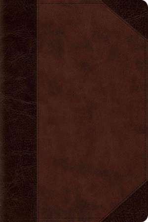 ESV Personal Reference Bible (TruTone, Brown/Walnut, Portfolio Design) de Crossway