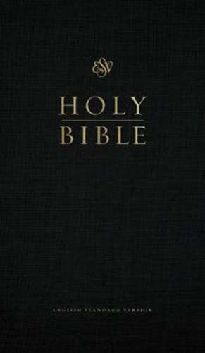 ESV Church Bible (Hardcover, Black) de Spck