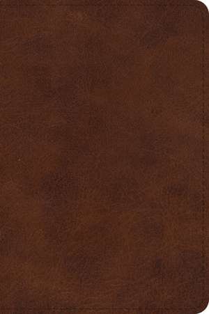 ESV Large Print Bible (TruTone, Deep Brown) de Spck