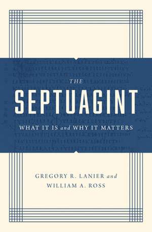 The Septuagint de Greg Lanier