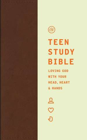 ESV Teen Study Bible (TruTone, Burnt Sienna) de Jon Nielson