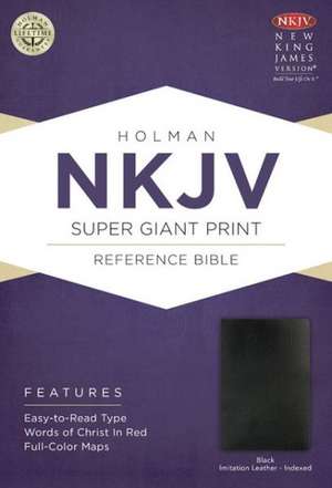 Super Giant Print Reference Bible-NKJV de Broadman & Holman Publishers