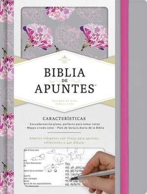 Rvr 1960 Biblia de Apuntes, Gris y Floreado Tela Impresa de B&h Espanol Editorial