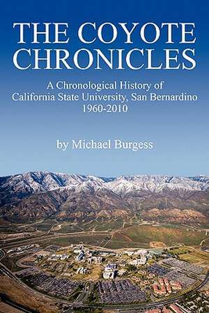 The Coyote Chronicles de Michael Burgess