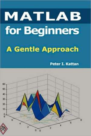 MATLAB for Beginners: A Gentle Approach de Peter Kattan