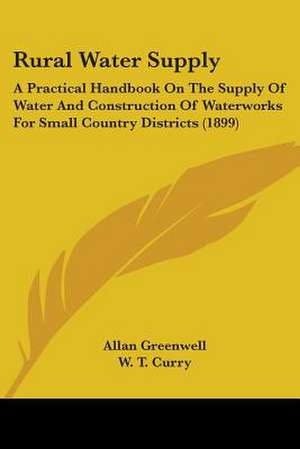 Rural Water Supply de Allan Greenwell