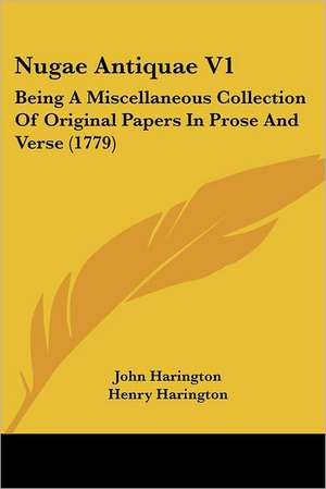 Nugae Antiquae V1 de John Harington