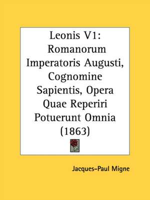 Leonis V1 de Jacques-Paul Migne