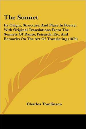 The Sonnet de Charles Tomlinson