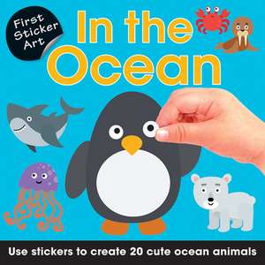 In the Ocean: Use Stickers to Create 20 Cute Ocean Animals