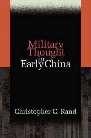 Military Thought in Early China