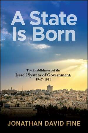 A State Is Born de Jonathan David Fine