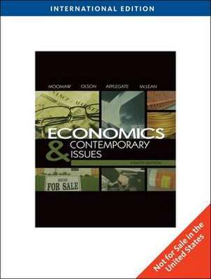 Economics and Contemporary Issues de Ronald Moomaw