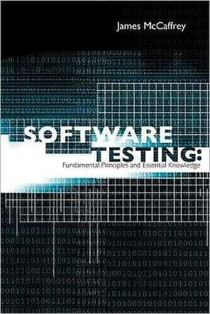 Software Testing de James D. McCaffrey