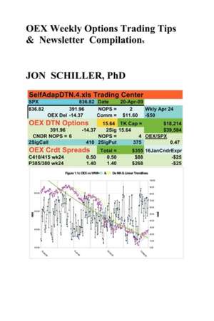 Oex Weekly Trading Tips & Newsletter Compilations de Schiller Ph. D., Jon